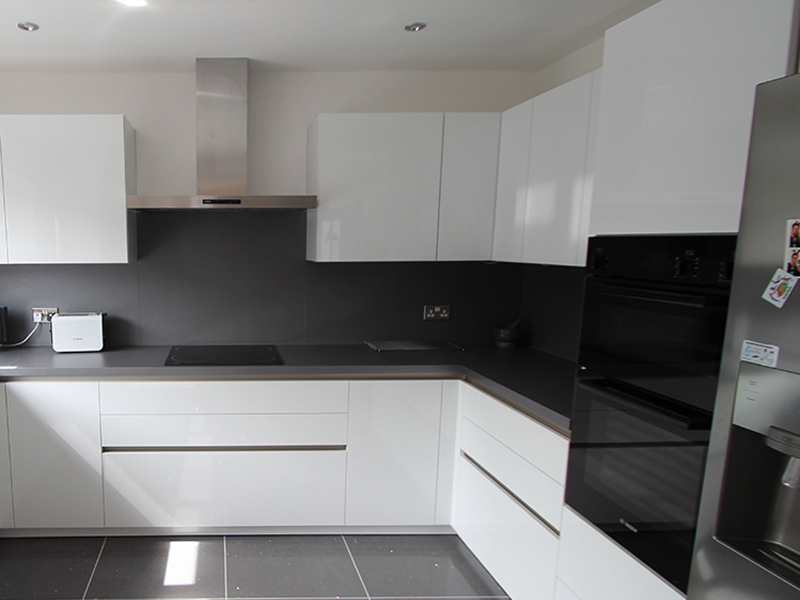 tall built in oven kitchen cabinet