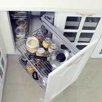 kitchen magic corner basket