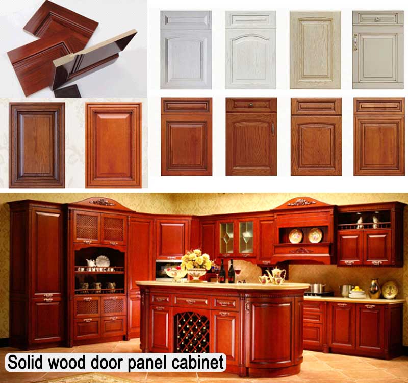 solid wood shaker kitchen cabinet