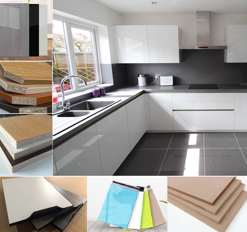 grey and white kitchen