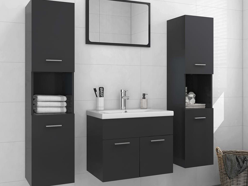 wall-mounted bathroom vanity