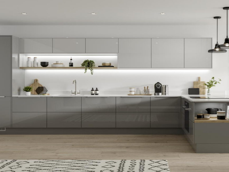 aluminium cabinet kitchen
