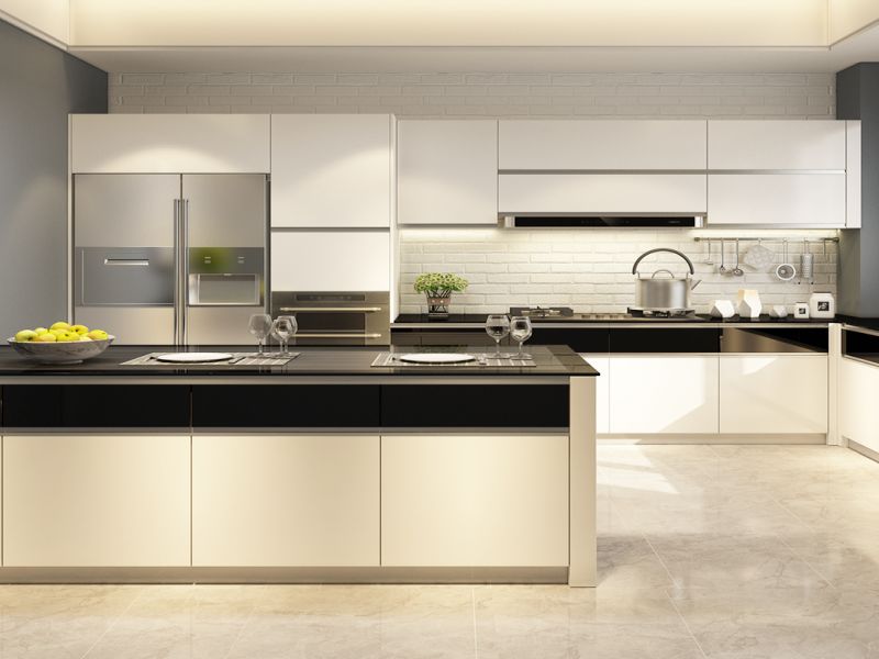 aluminium cabinet kitchen