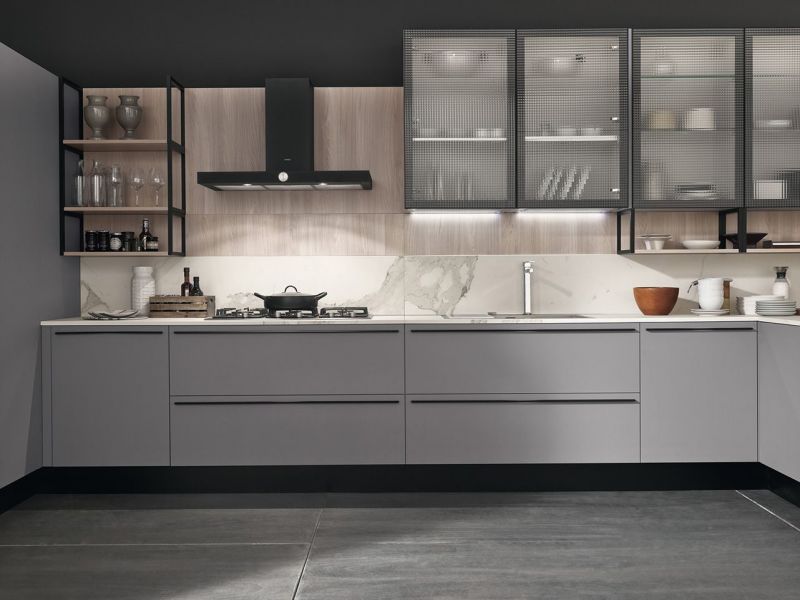backsplash kitchen cabinets