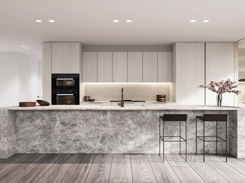 modern aluminum cabinet good for kitchen