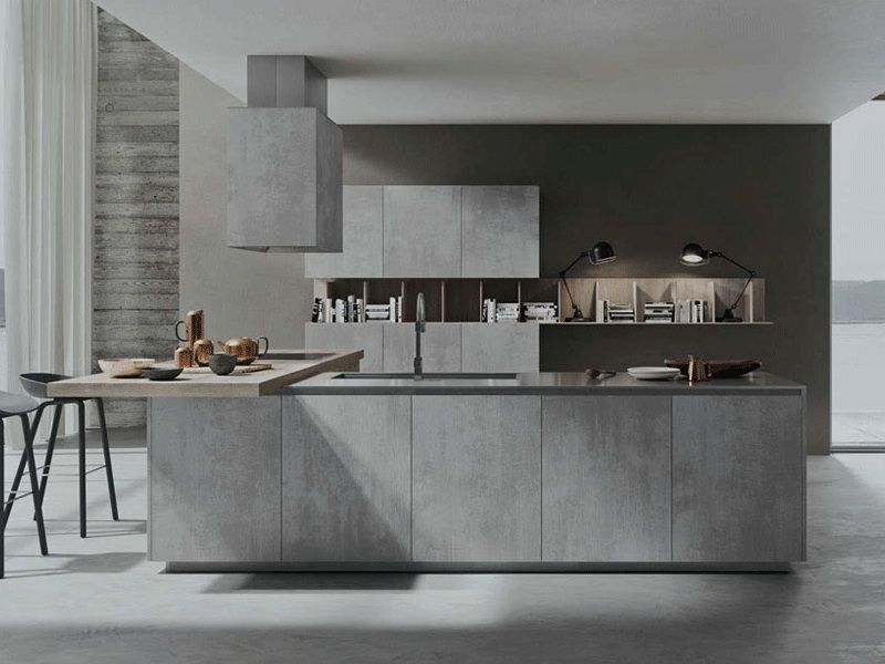 marble kitchen cabinet