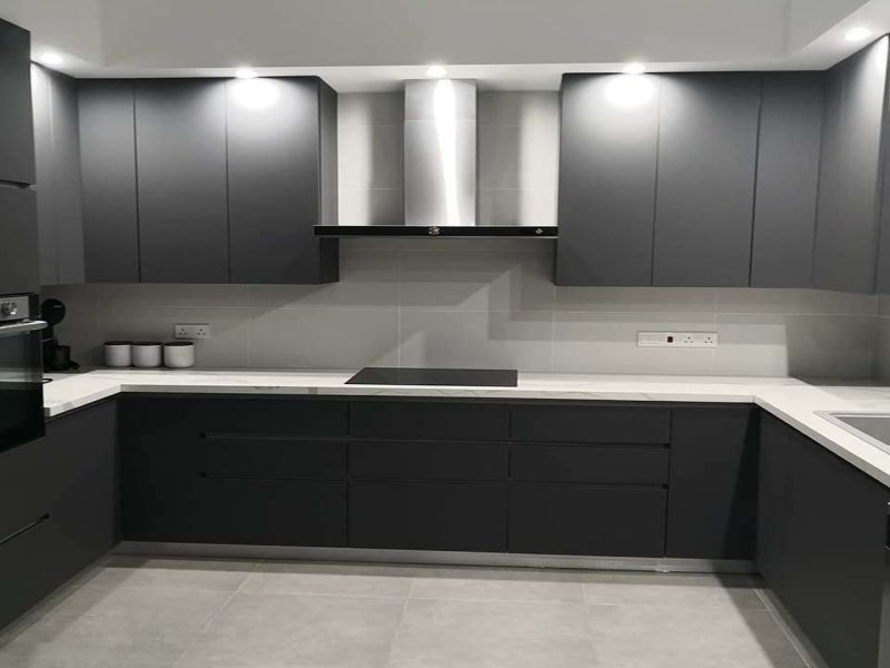 kitchen cabinet sintered stone