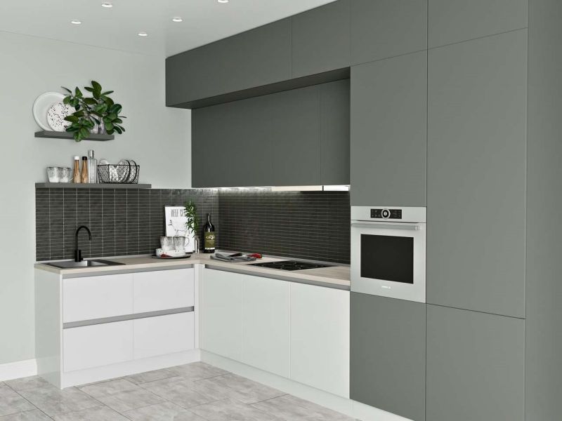 small kitchen cabinet
