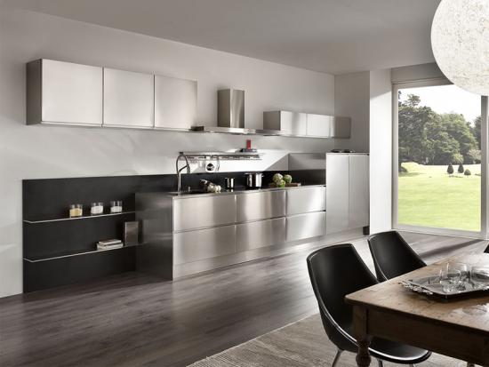 Metal Element in Stainless Steel Kitchen Cabinet