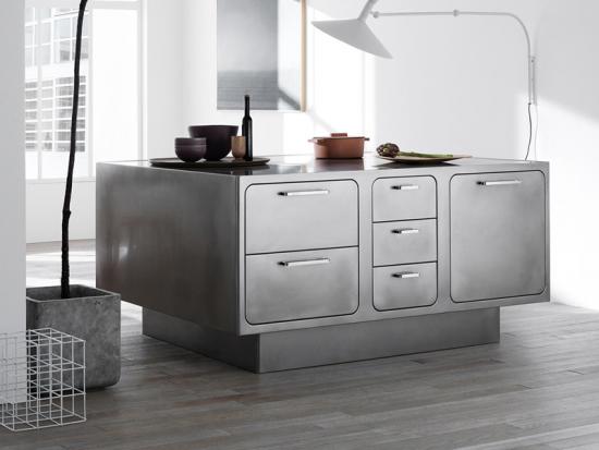 Stainless Steel Cabinet with Doors Pull Handle