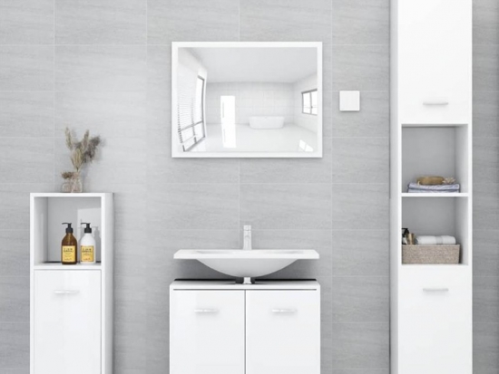 48 Inch Single Sink Vanity Recessed Medicine Cabinet with Mirror