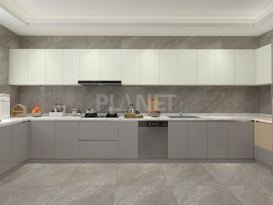 Smart New Kitchen Storage Cabinets with Fridge and Stove for Sale