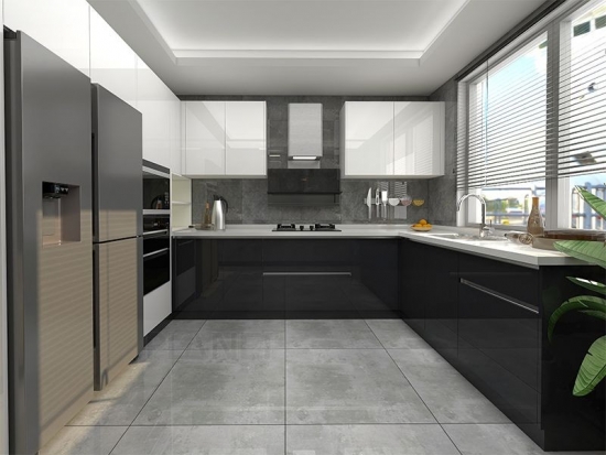 Modern Design Custom Full Kitchen Modular Small Kitchen Cabinet Solid Wood Australian