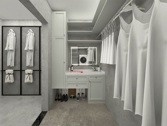 Wholesale customization cupbord wardrobes walk in closet wardrobes with dressing table flat pack walk in wardrobe