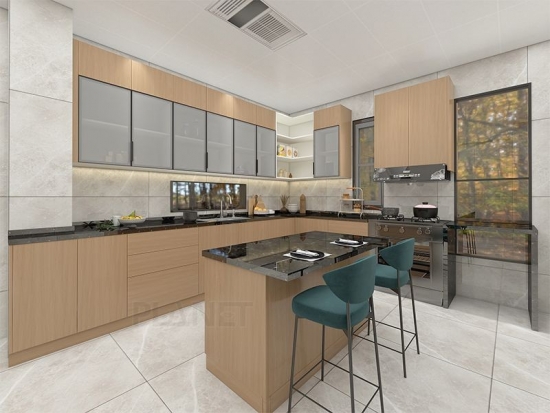European Style Italian Melamine Luxury Ideas Black Cupboard Storage Kitchen Cabinet