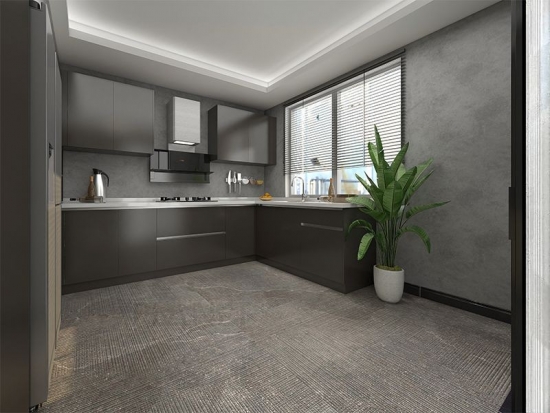 Modern Acrylic Kitchen Design Unit Cabinet Door Modular Lacquer Kitchen Cabinet