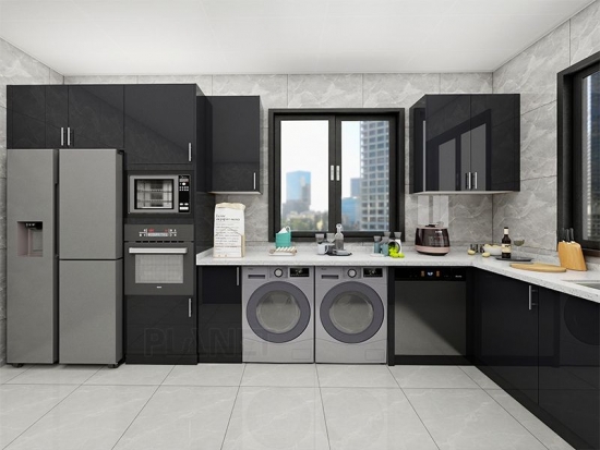 Wholesale Price Ready To Assemble solid wood Kitchen Cabinet