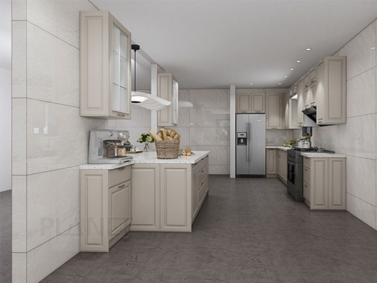 High quality custom waterproof kitchen cabinet for house/hotel