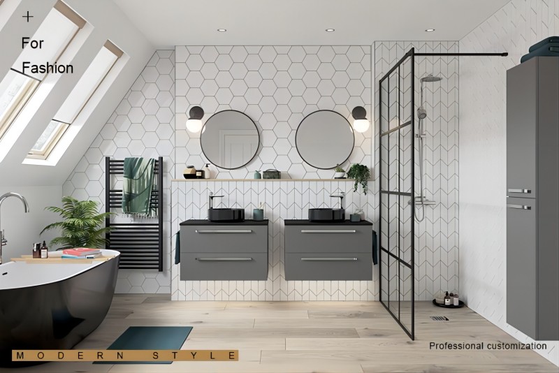 How about oak bathroom vanity？ How to choose bathroom cabinets