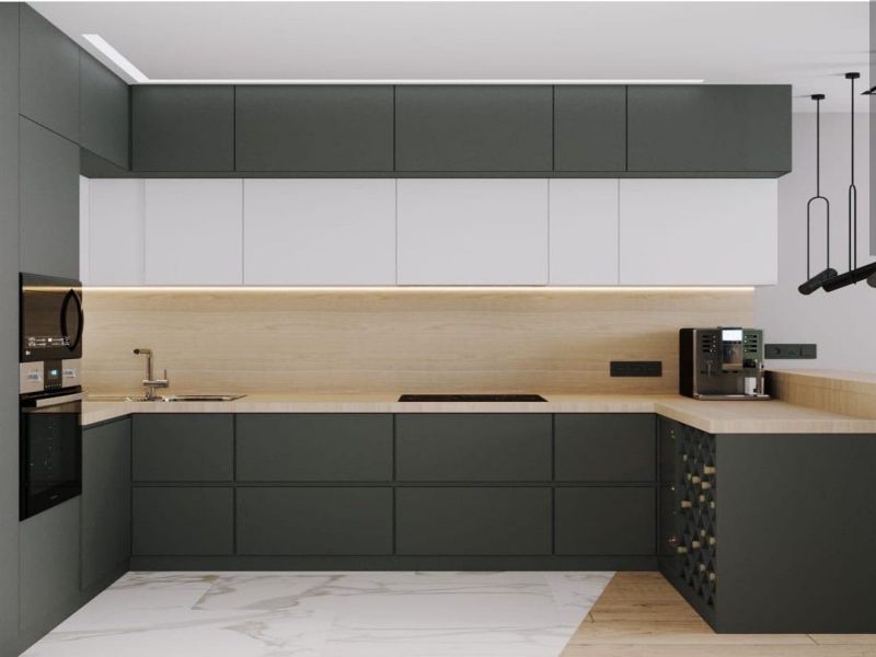 How to decorate and design a small apartment kitchen