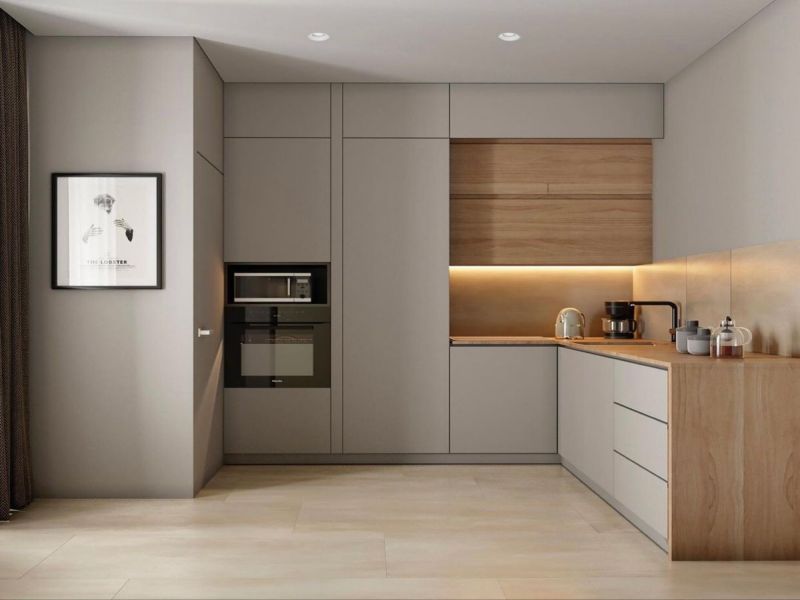 How about tiles for kitchen cabinets? How to make kitchen cabinets with tiles?